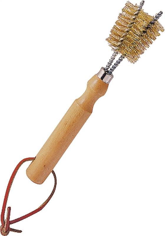 Double Head Wire Grill Brush With Handle - Shamel Milling